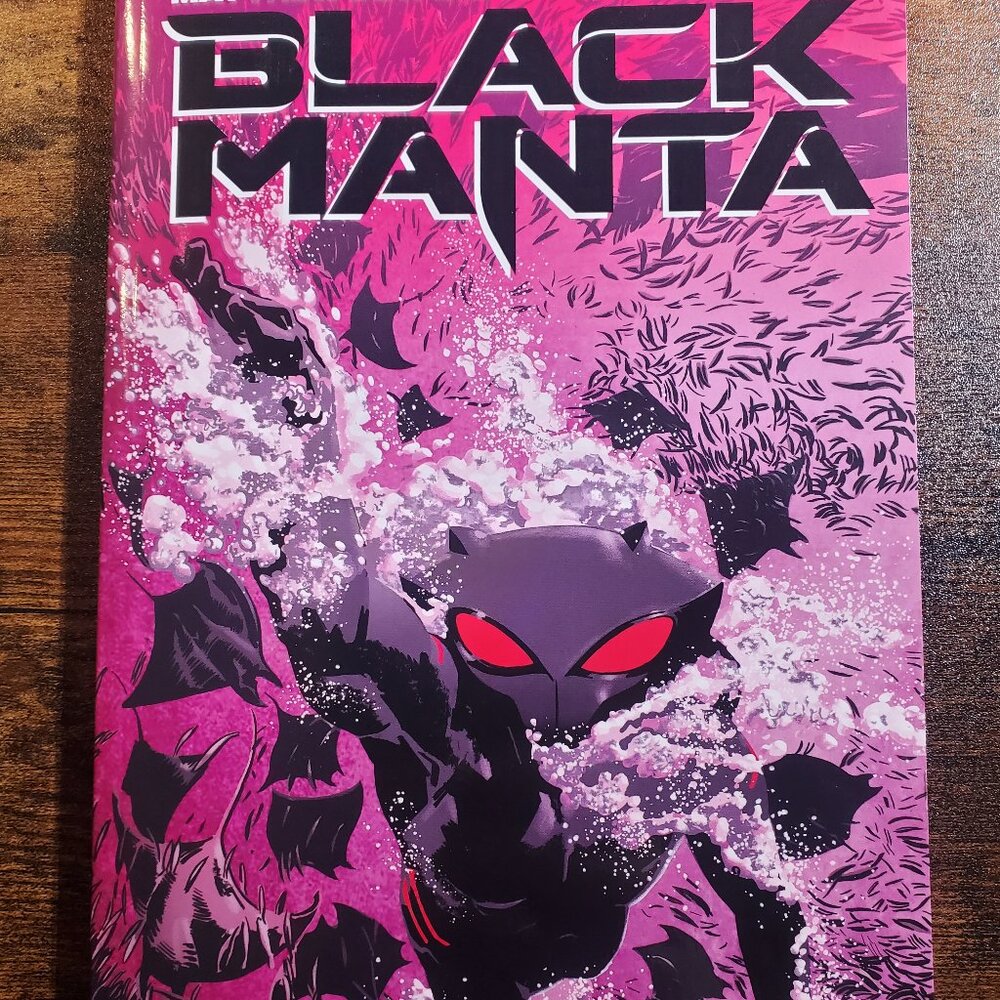 Black Manta TPB Graphic Novel DC Comics Trade Paperback Soft Cover Vilain evil